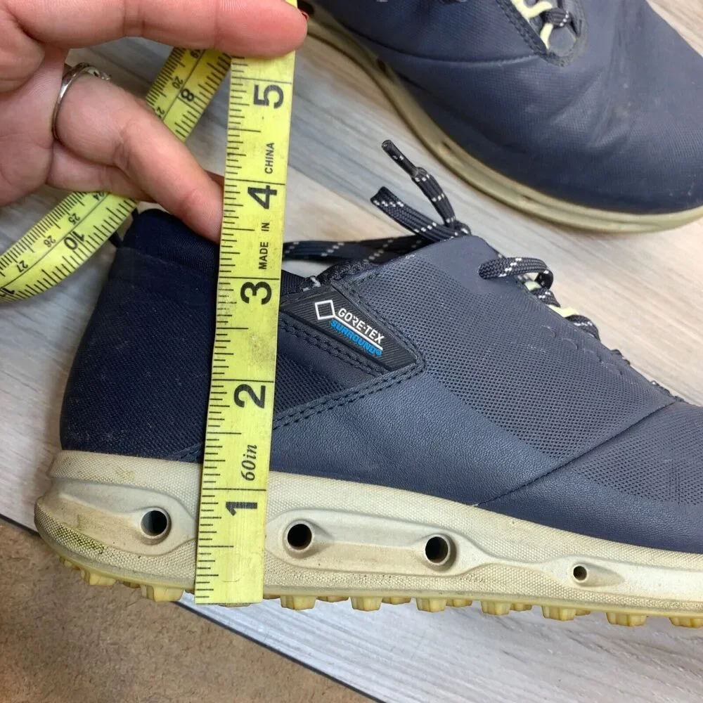 ECCO Biom Cool Pro GTX Waterproof Golf Shoe Blue Womens Size 40 US 9 - 9.5 - Picture 12 of 13